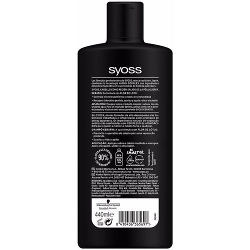 Syoss - Keratin Champú Cabello Encrespado Y Seco