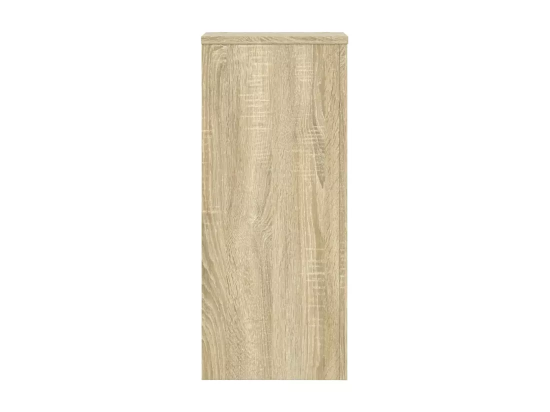 Supports pour plantes 2 pcs chêne sonoma bois d'ingénierie