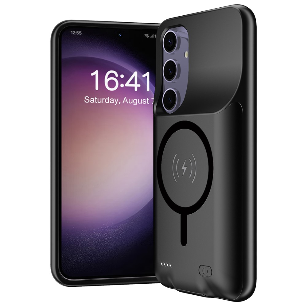 Samsung Galaxy S24  Plus Backpack Akku Case Schutzhülle MagSafe-Modul (10000mAh) - Schwarz