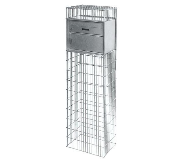 bellissa Briefkasten Gabione, 44 x 31 x 143 cm