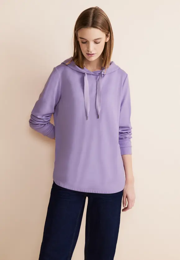 Shirt im Hoodie Style - smell of lavender