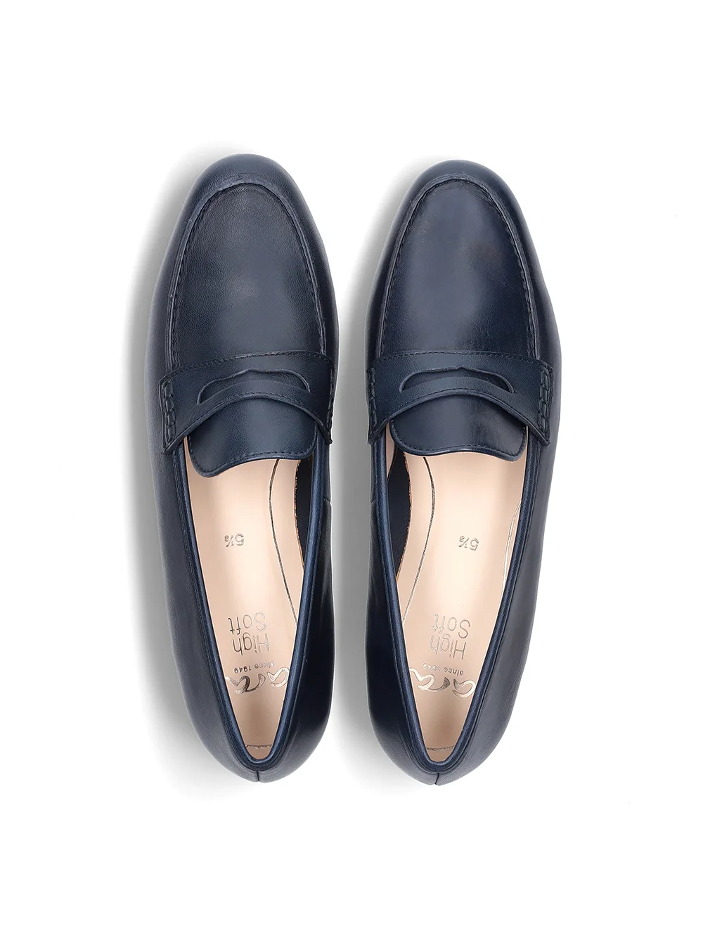 College Slipper Kent blau