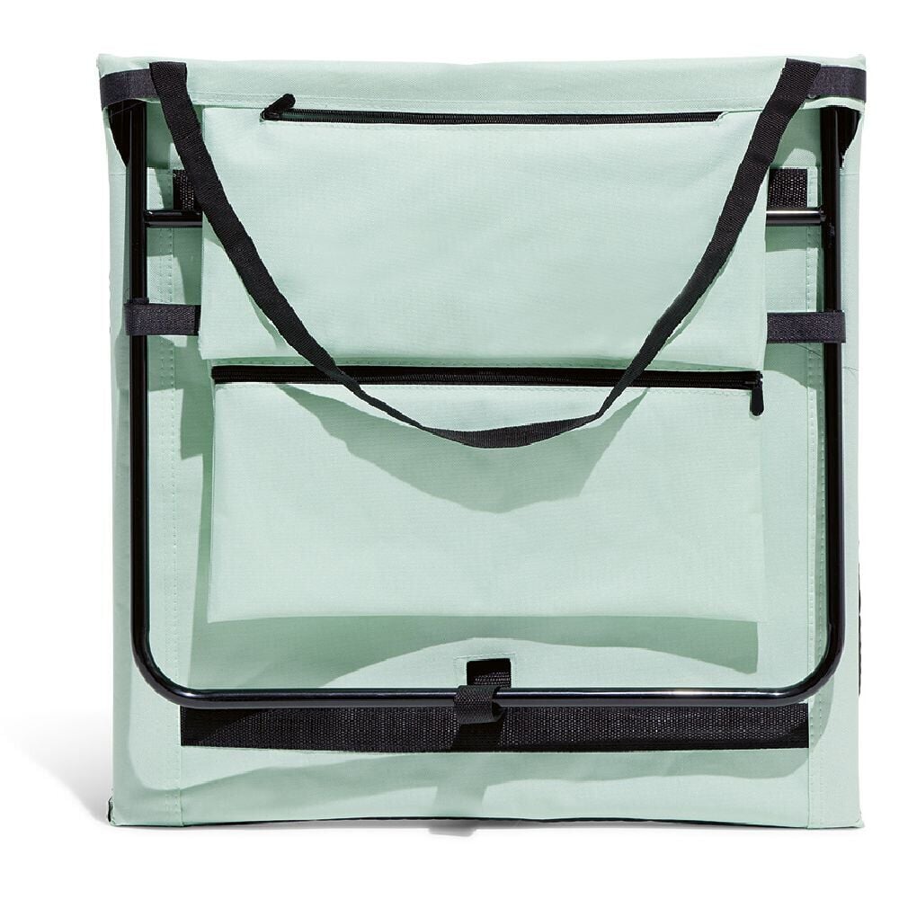 Matelas dossier de plage pliant Funky 153x51xH41cm vert
