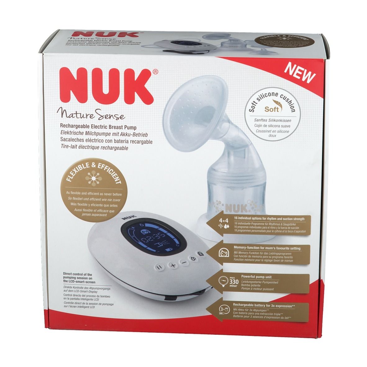 NUK® Nature Sense elektrische Milchpumpe