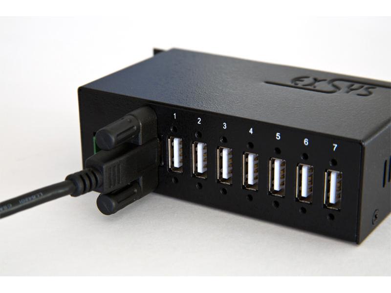 Exsys USB-Hub EX-1177HMV Porterweiterung für Ihren Server