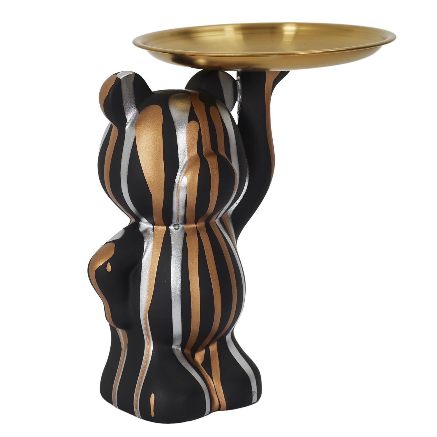 STATUE DECO NOIR VIDE POCHE