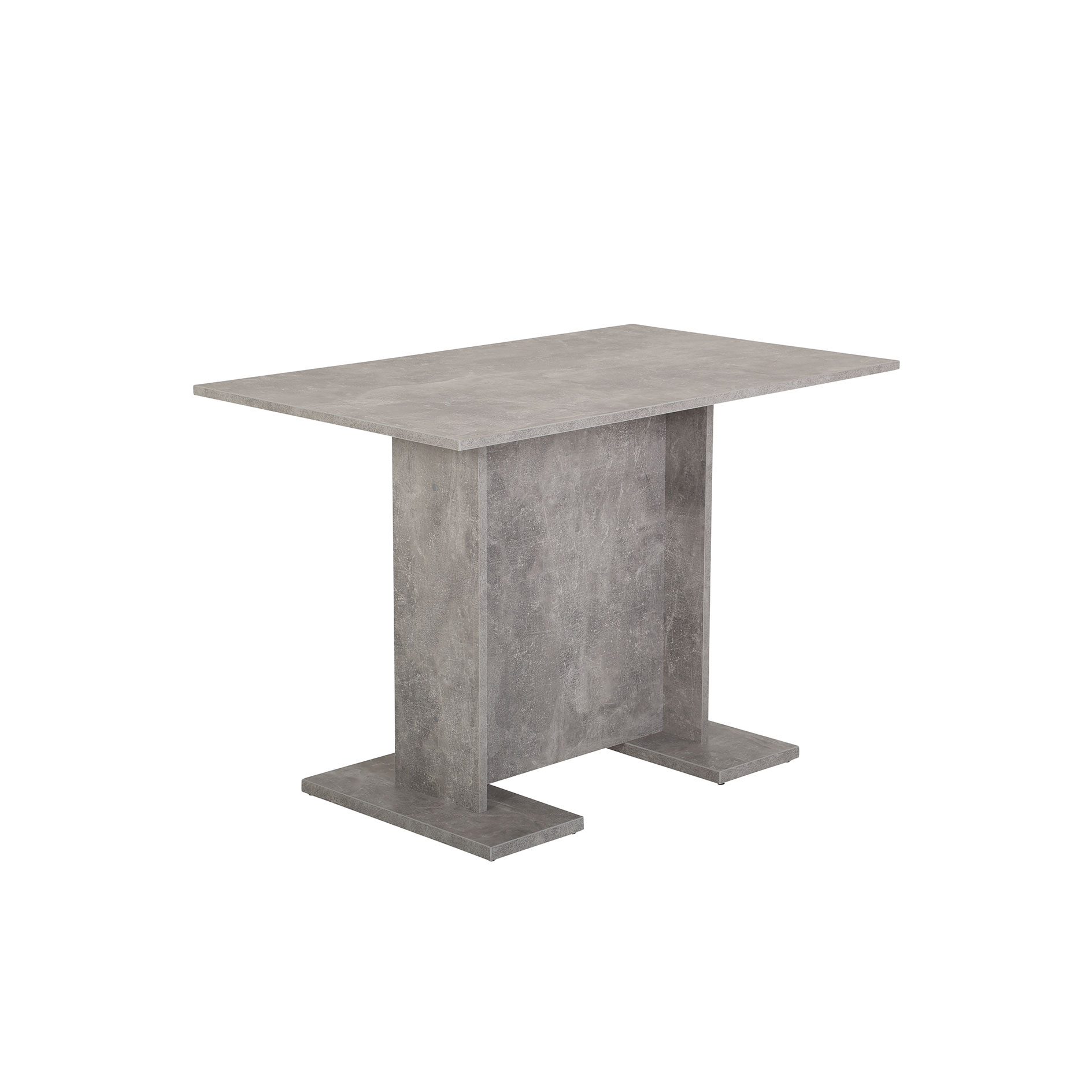 Esstisch - Betonoptik - 108 cm breit