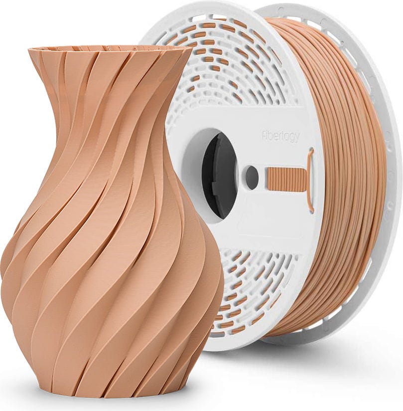 Fiberlogy  Matte PLA Skin2, 1,75 mm / 850 g    Leicht zu druckendes PLA mit matter Oberfläche in Skin2