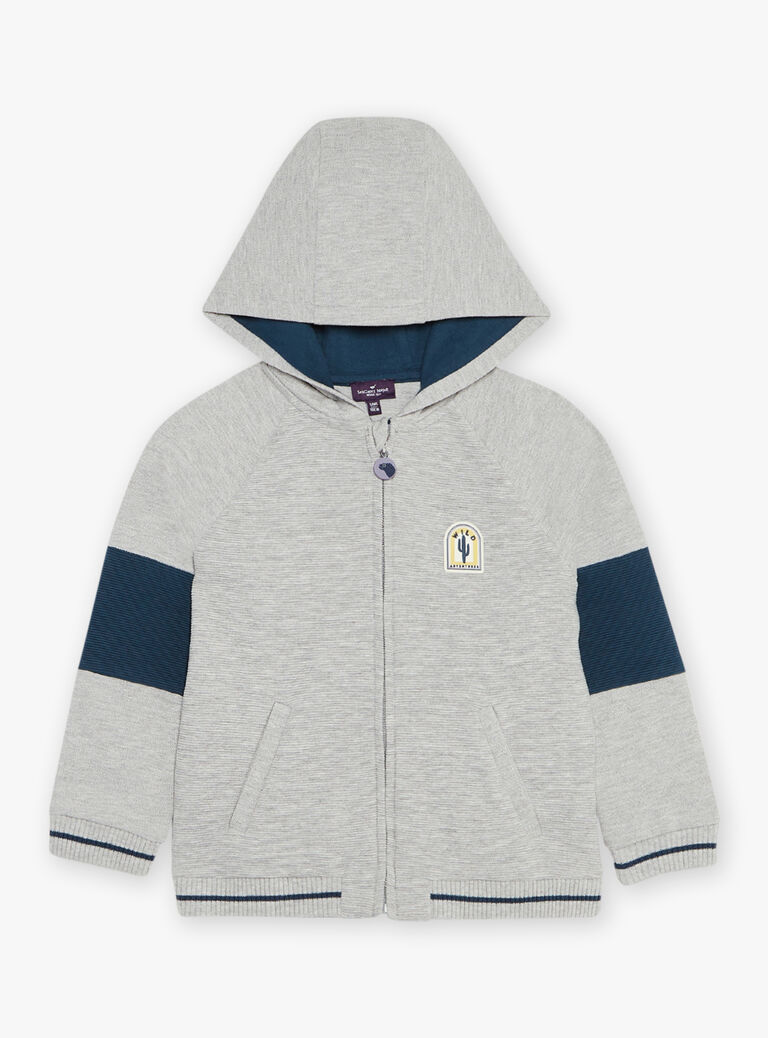 Gilet Gris chiné