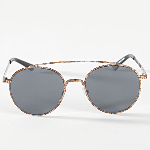 Lunettes De Soleil Noir Marron