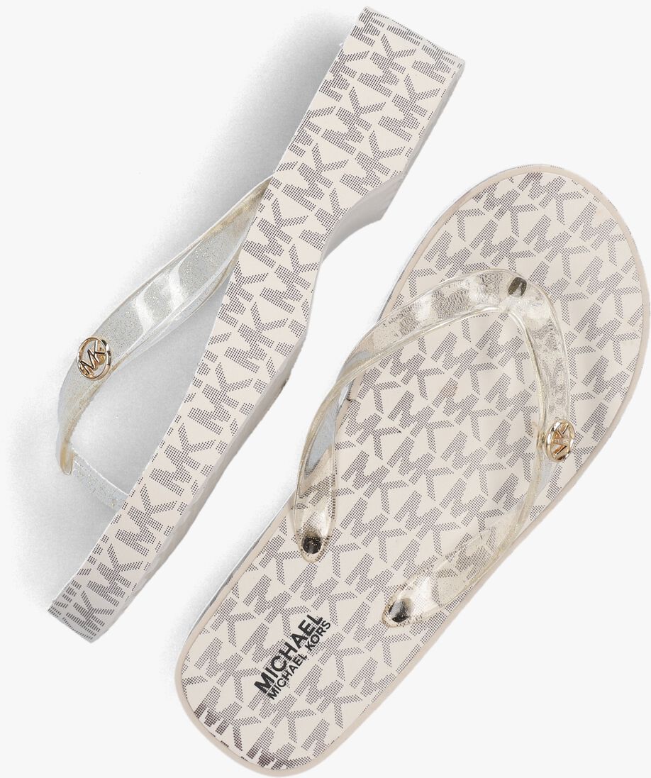 MICHAEL KORS KIDS gouden michael kors kids teenslippers lilo