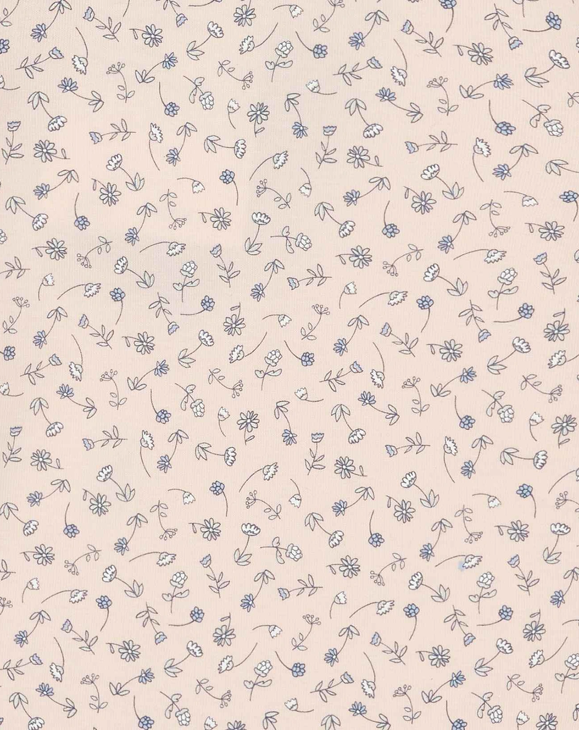 Kurzarm-Body FLOWER TEDDY in seashell pink
