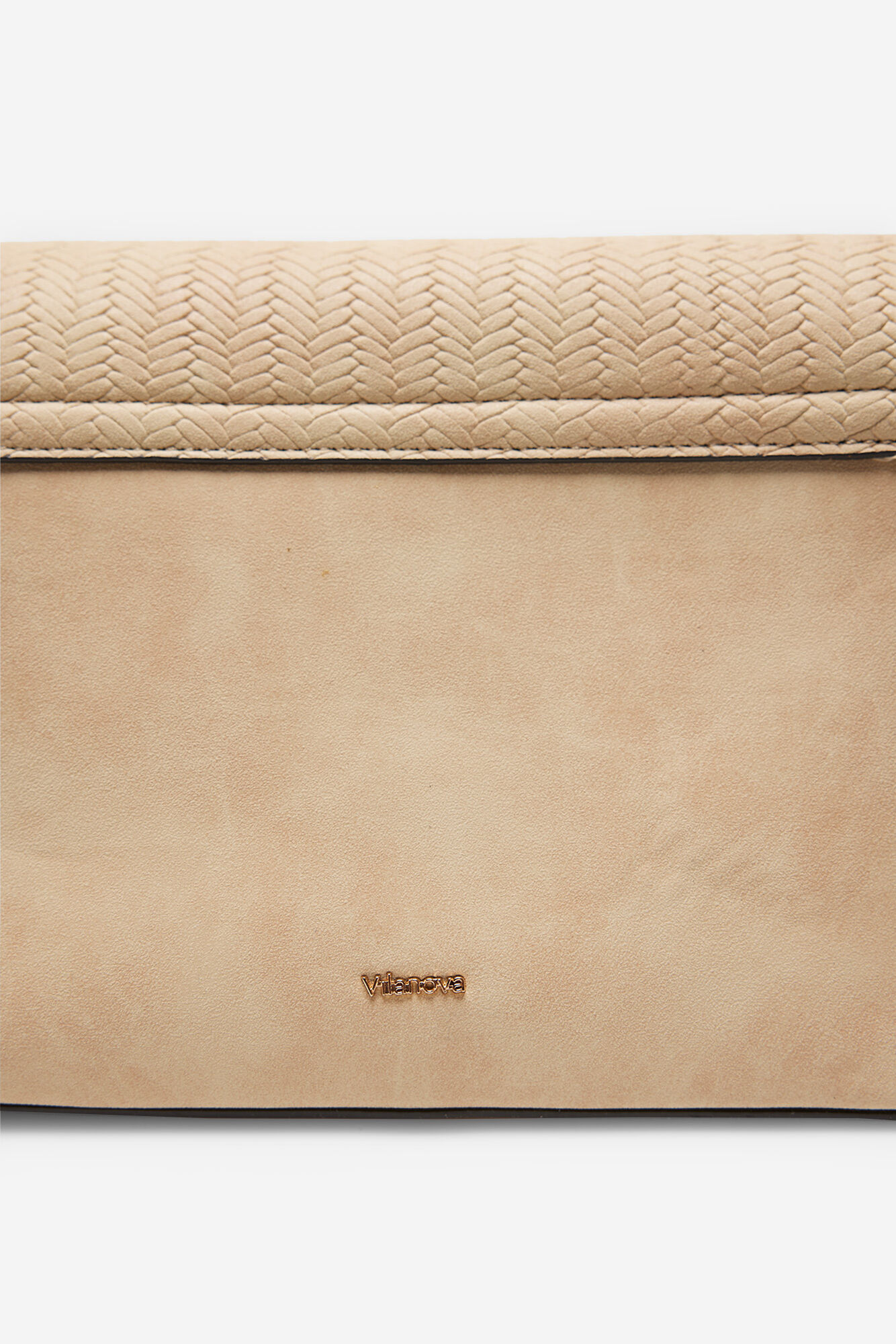 Bolsa transversal texturizada