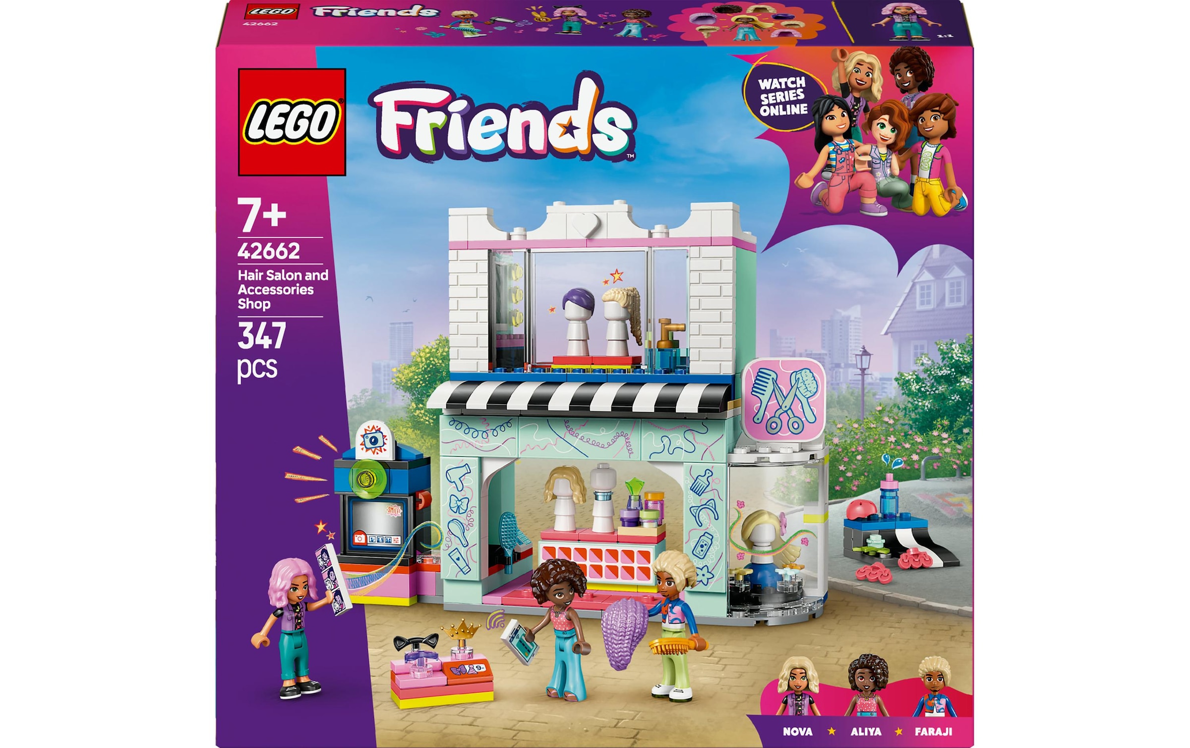 LEGO® Spielbausteine »Friends Friseursalon 42662«