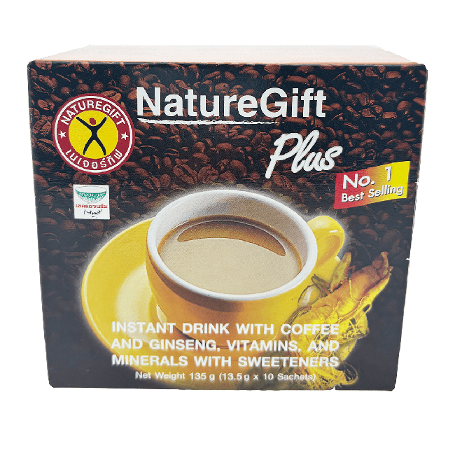 Nature Gift Oploskoffie met Ginseng vezels 135g