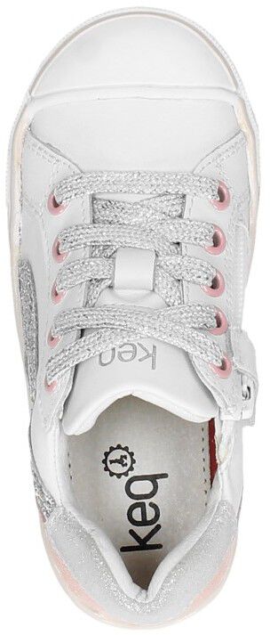 Keq Lage Schoenen zilver
