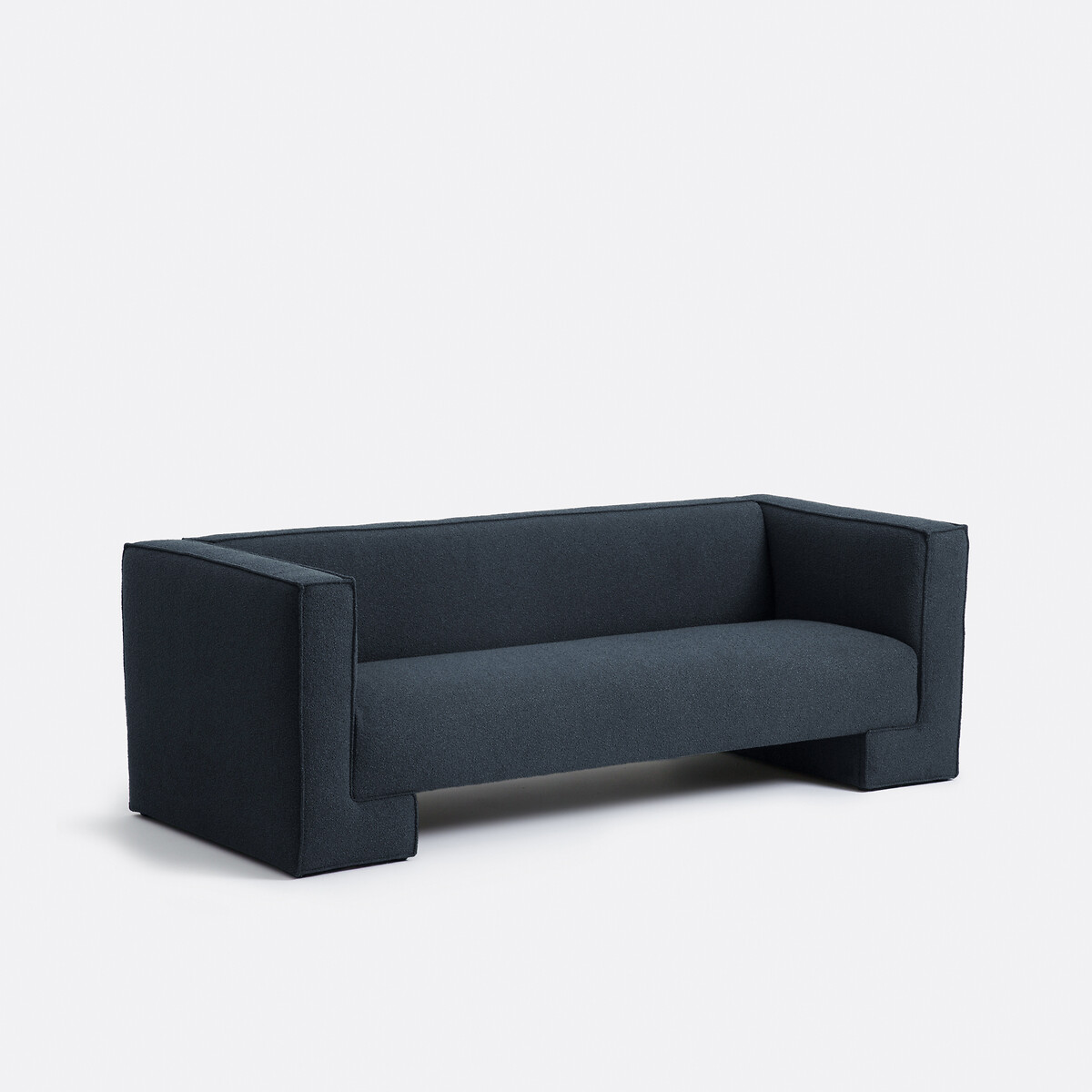 LA REDOUTE INTERIEURS<br>Sofá de 3 lugares, bouclette fino, Capu