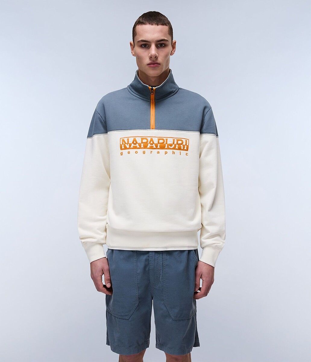 NAPAPIJRI<br>Suéter colorblock com gola alta