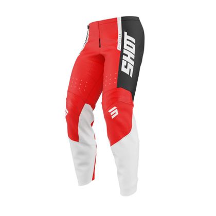 Pantalon cross Shot DRAW - LEAGUE - ENFANT - Rouge