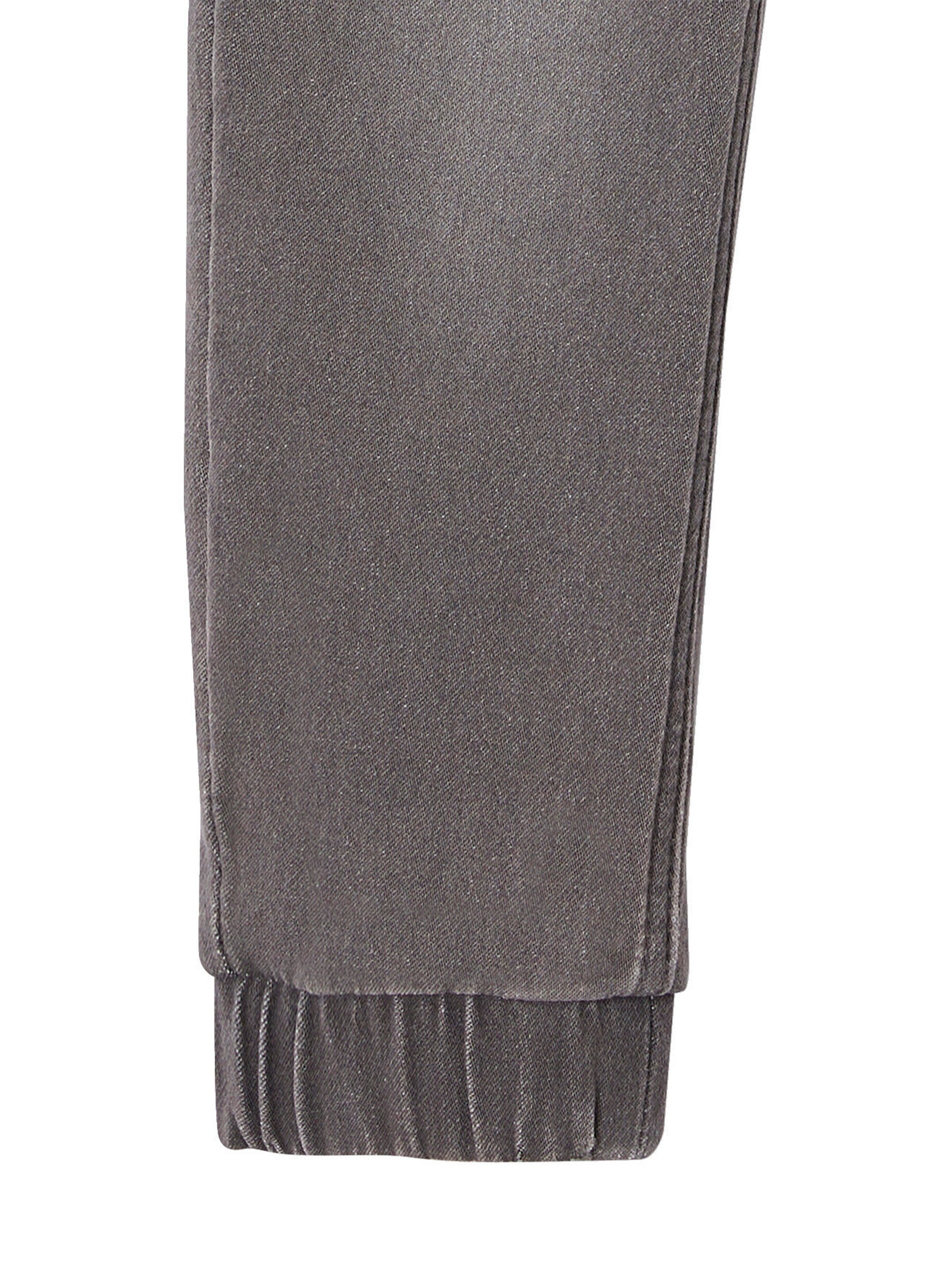 Vertbaudet Jungen Sweathose, Jeans-Optik grauer denim