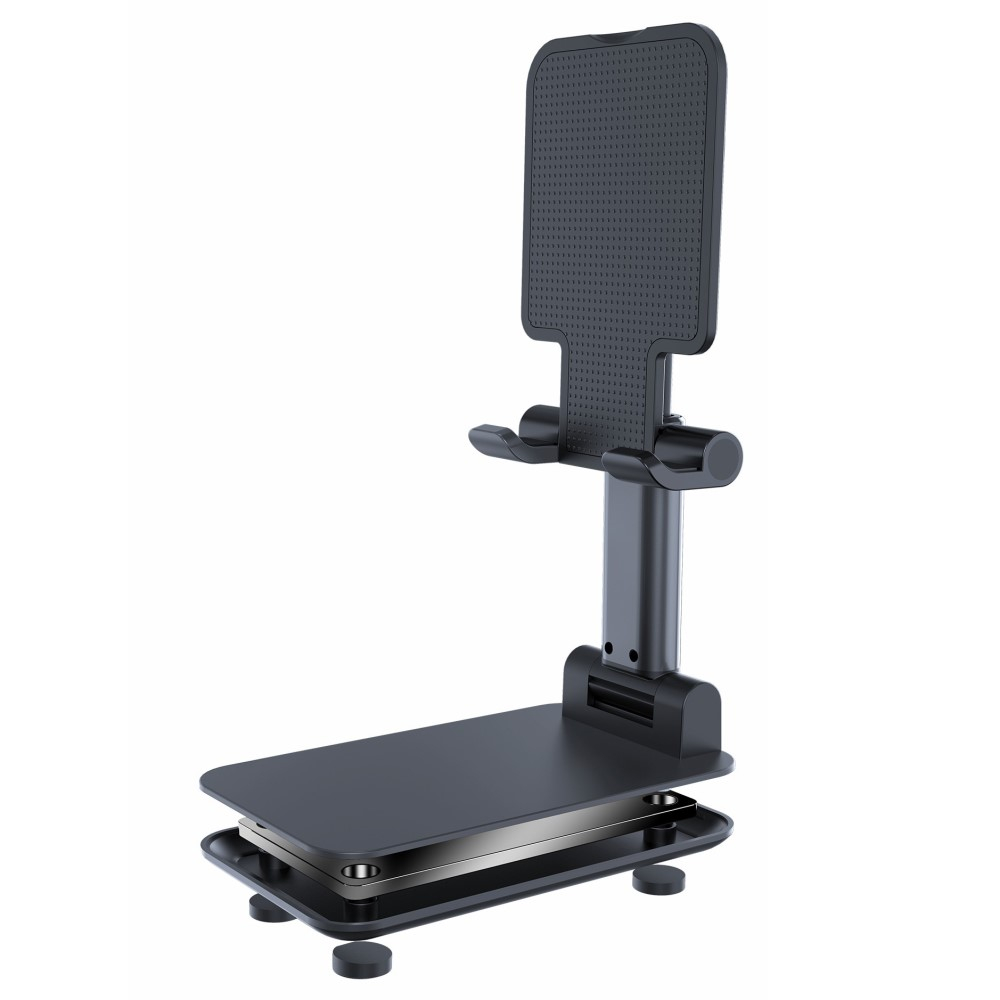 (16cm) Universal Desktop Halterung für Handy / Smartphone (7 cm) - Schwarz