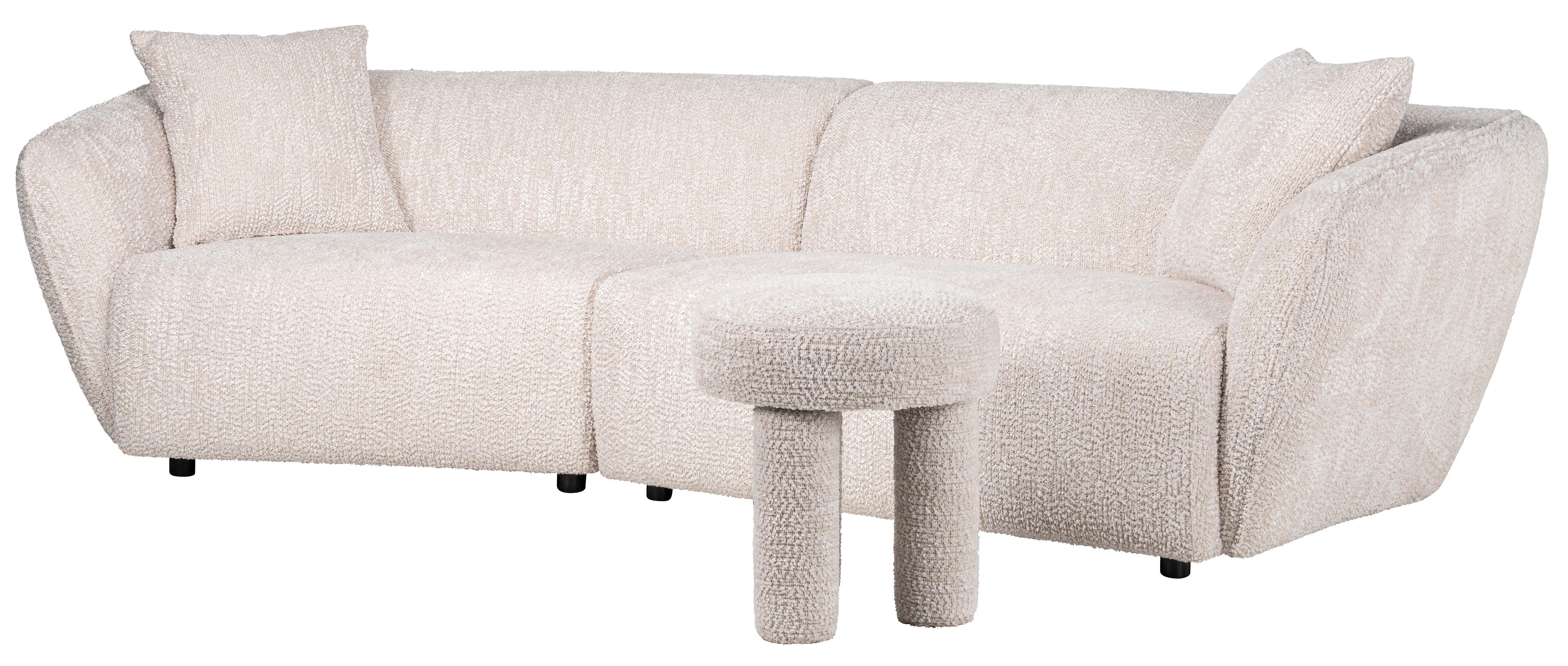 Bankstel Lovely Cream S5154 Armand B282 x D143 x H73 cm