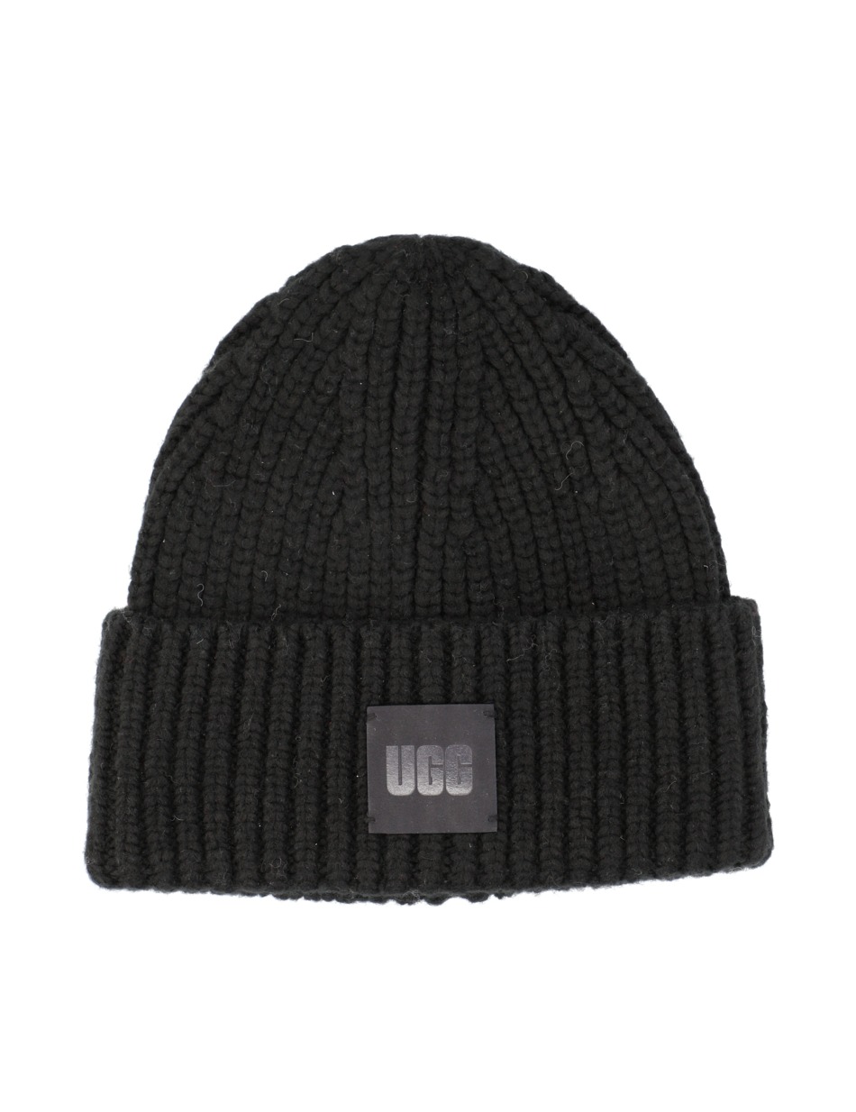 W CHUNKY RIB BEANIE