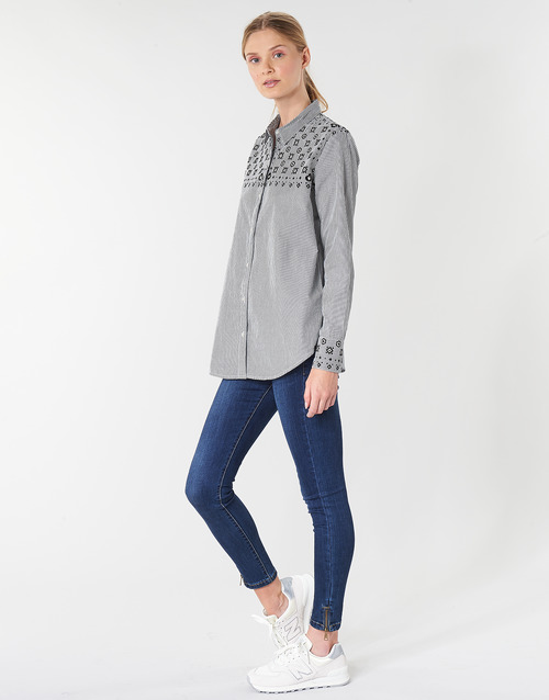Maison Scotch - BUTTON UP SHIRT WITH BANDANA PRINT - Gris