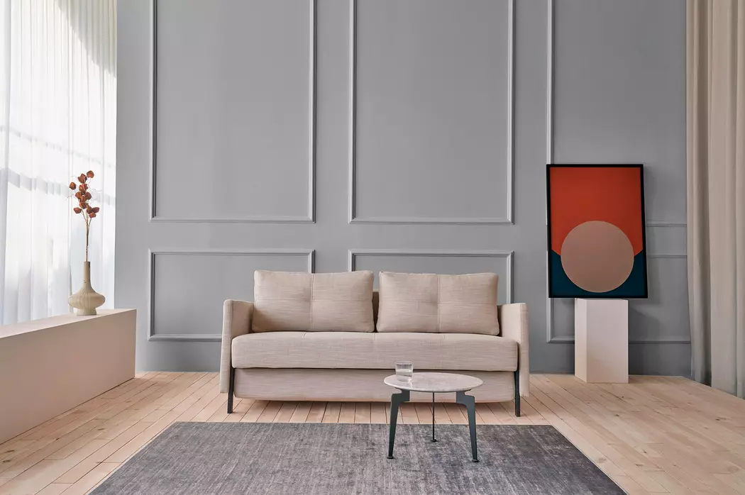 Schlafsofa Cubed mit Armlehnen