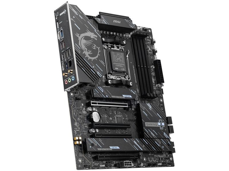 MSI Mainboard X870 GAMING PLUS WIFI MSI X870 GAMING PLUS WIFI Motherboard AMD X870 Sockel AM5 ATX