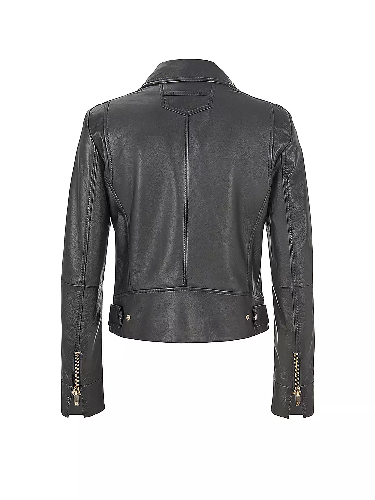 RIANI Lederjacke schwarz