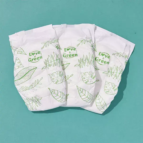 Fraldas ecológicas Love & Green Change Baby Pure Nature, tamanho 5, 33 unidades