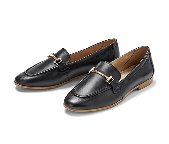 Leder-Loafer