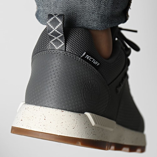 Baskets Field Trekker Low A67F8 Medium Grey TecTuff