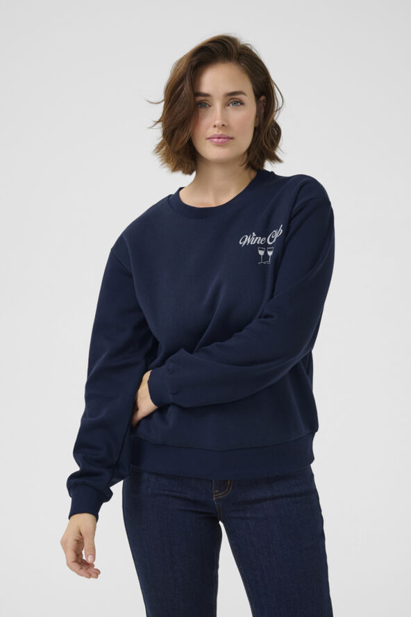 Kaffe KAchateau Sweatshirt Midnight marine