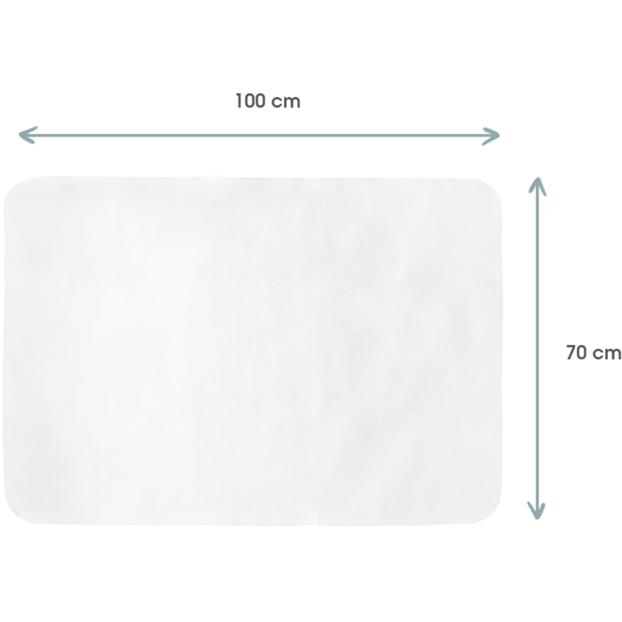 kindsgard Betteinlagen tistap 2er-Pack 70 x 100 cm weiß
