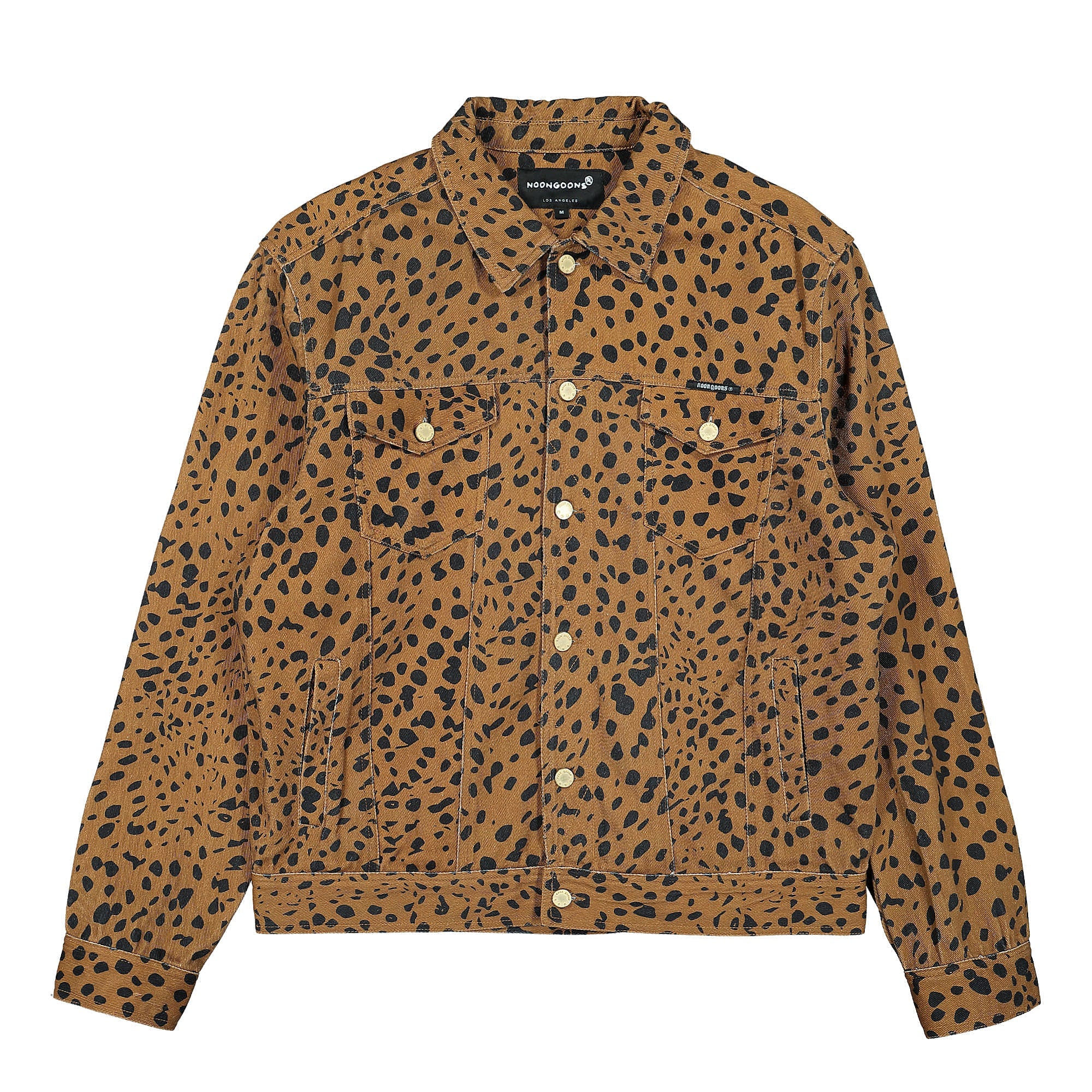 Noon Goons<br>Go Leopard Denim Jacket