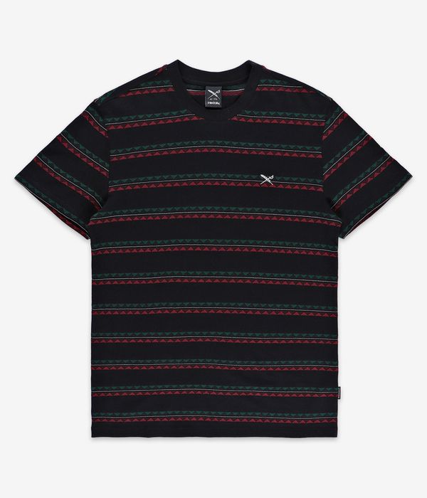 Iriedaily Monte Noe Jaque T-Shirt (black red)