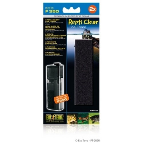Filtro de substituição para Repti Clear Foamex Fine F350
