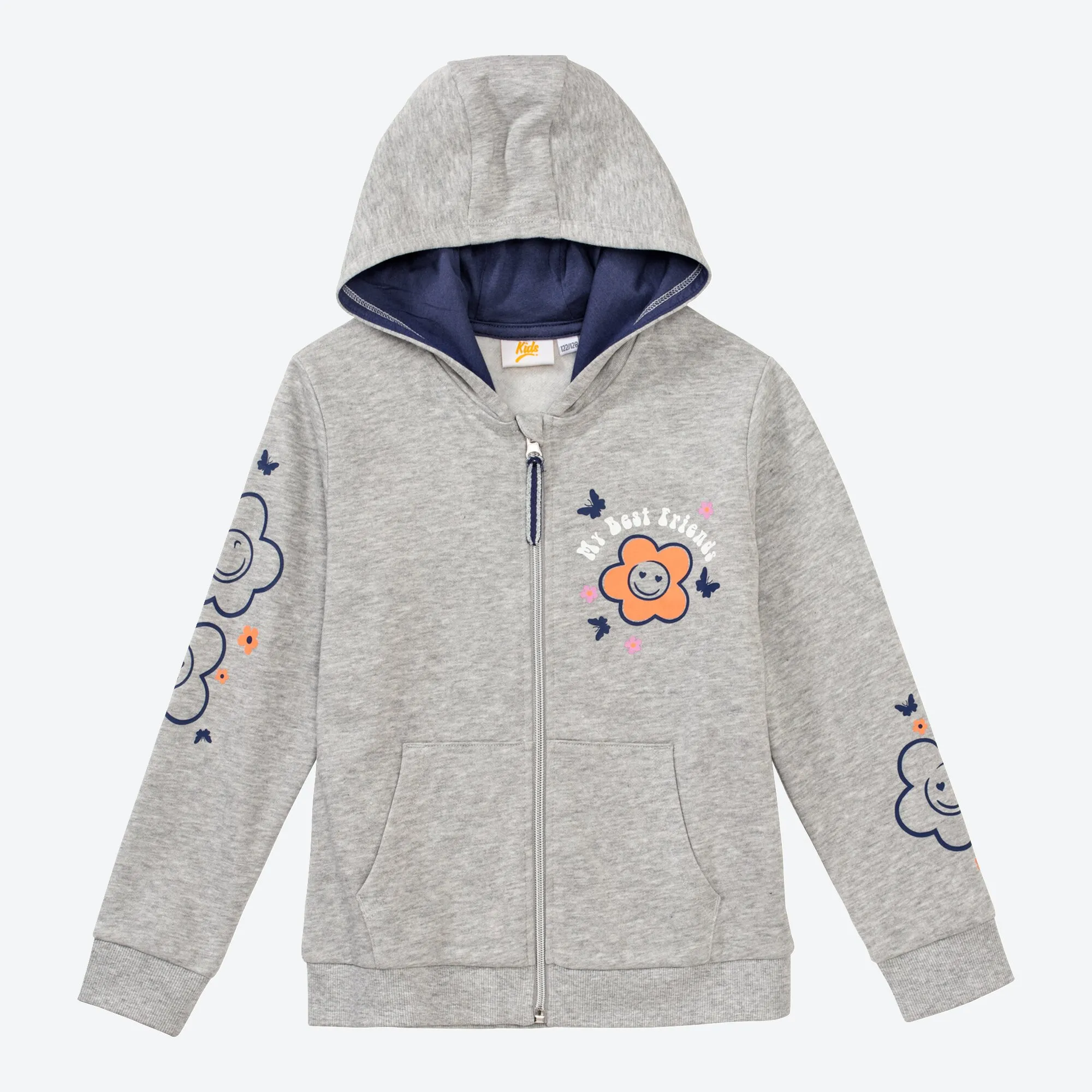Mädchen-Sweatjacke mit wundervollem Aufdruck