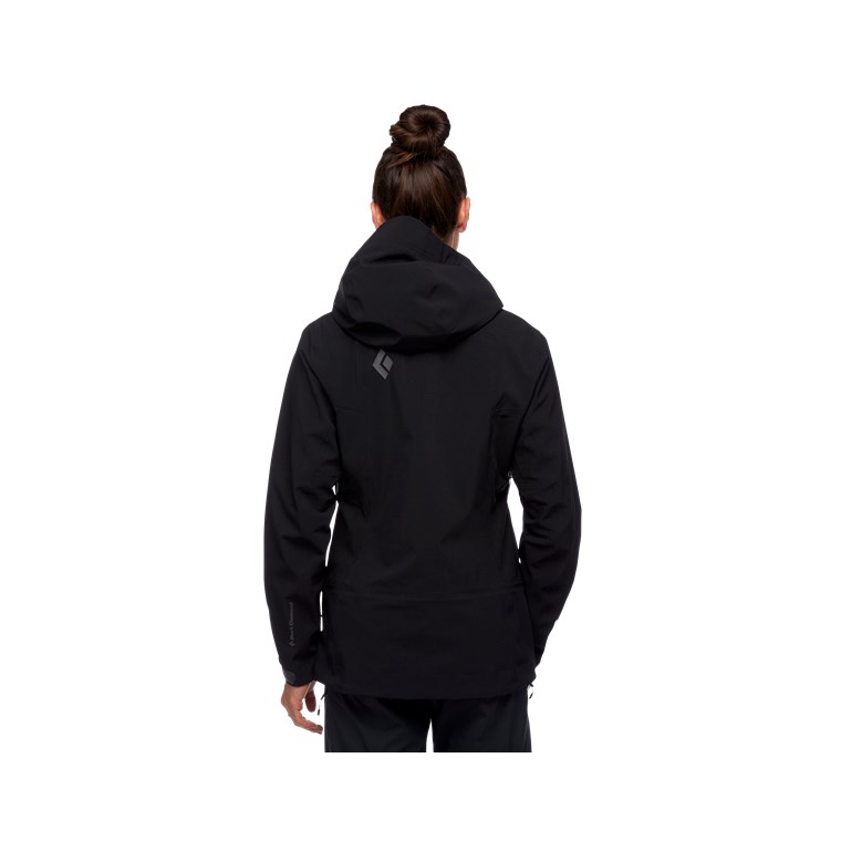 Black Diamond Recon Stretch Ski Shell Jacket Women Black