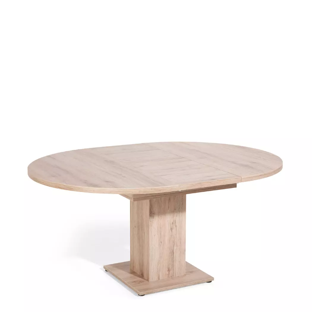 Esstisch mit Auszug Hugo Ø 120/160 cm