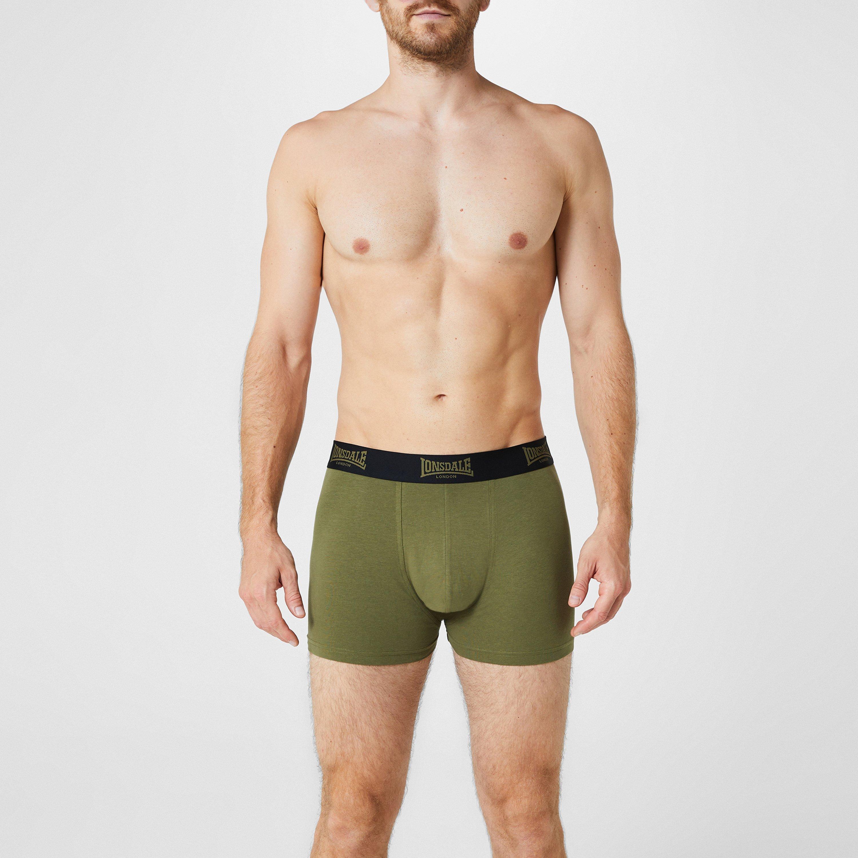 Lonsdale 2 Pack Trunk Mens