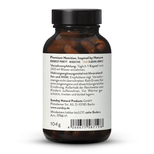 Sunday Natural Products  MultimineralSensitive HPU