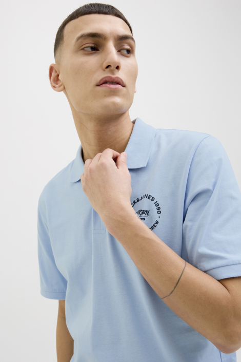 Jack & Jones blauwe heren polo