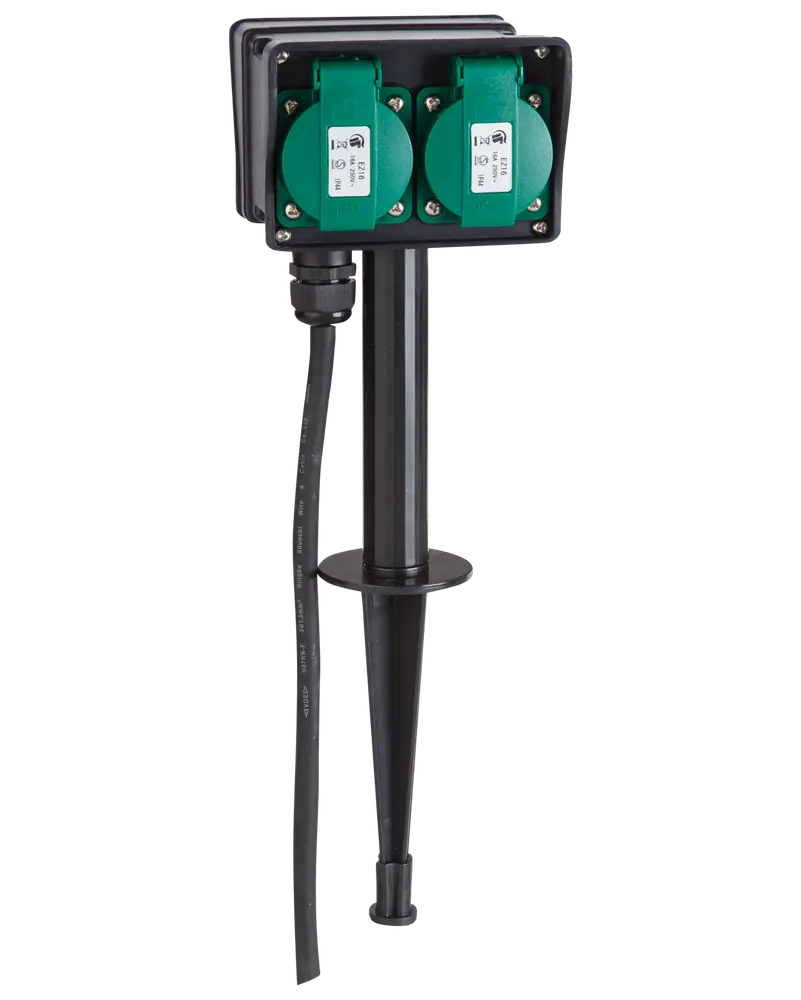 Sartano Gardenspike med timer IP44