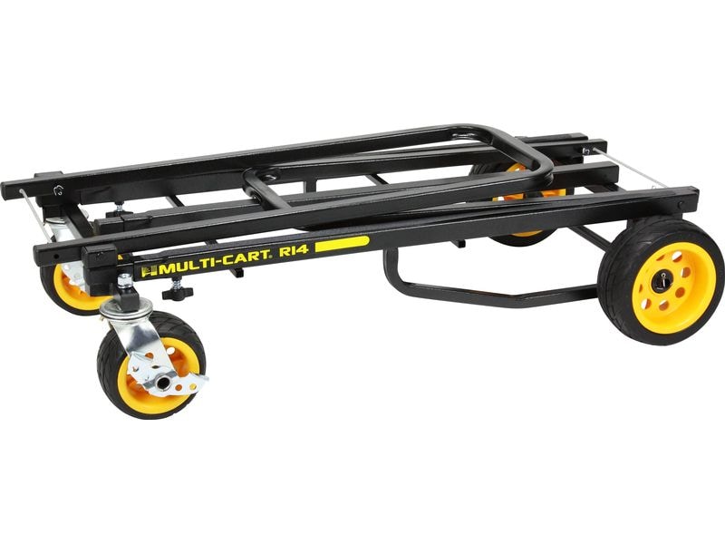 RockNRoller Multifunktionswagen R14G Tragkraft 317 kg Faltbarer 8-in-1-Multifunktionswagen