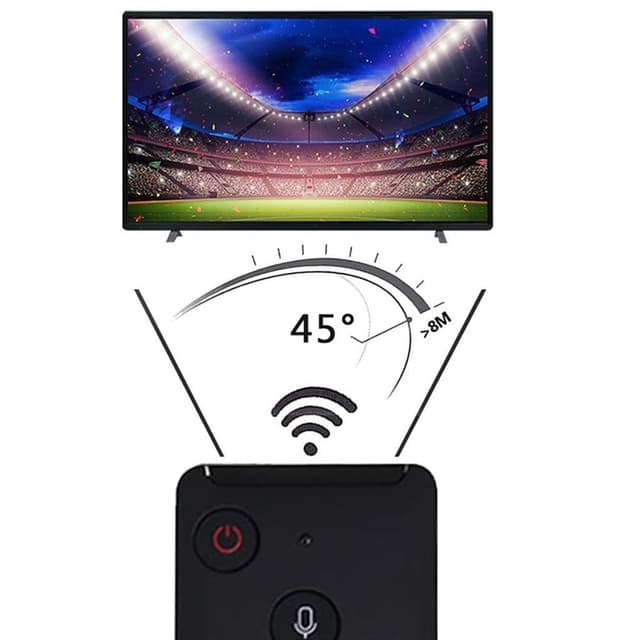 Udskiftning af fjernbetjening BN59-01312B BN59-01327B Samsung TV Stemmefunktion