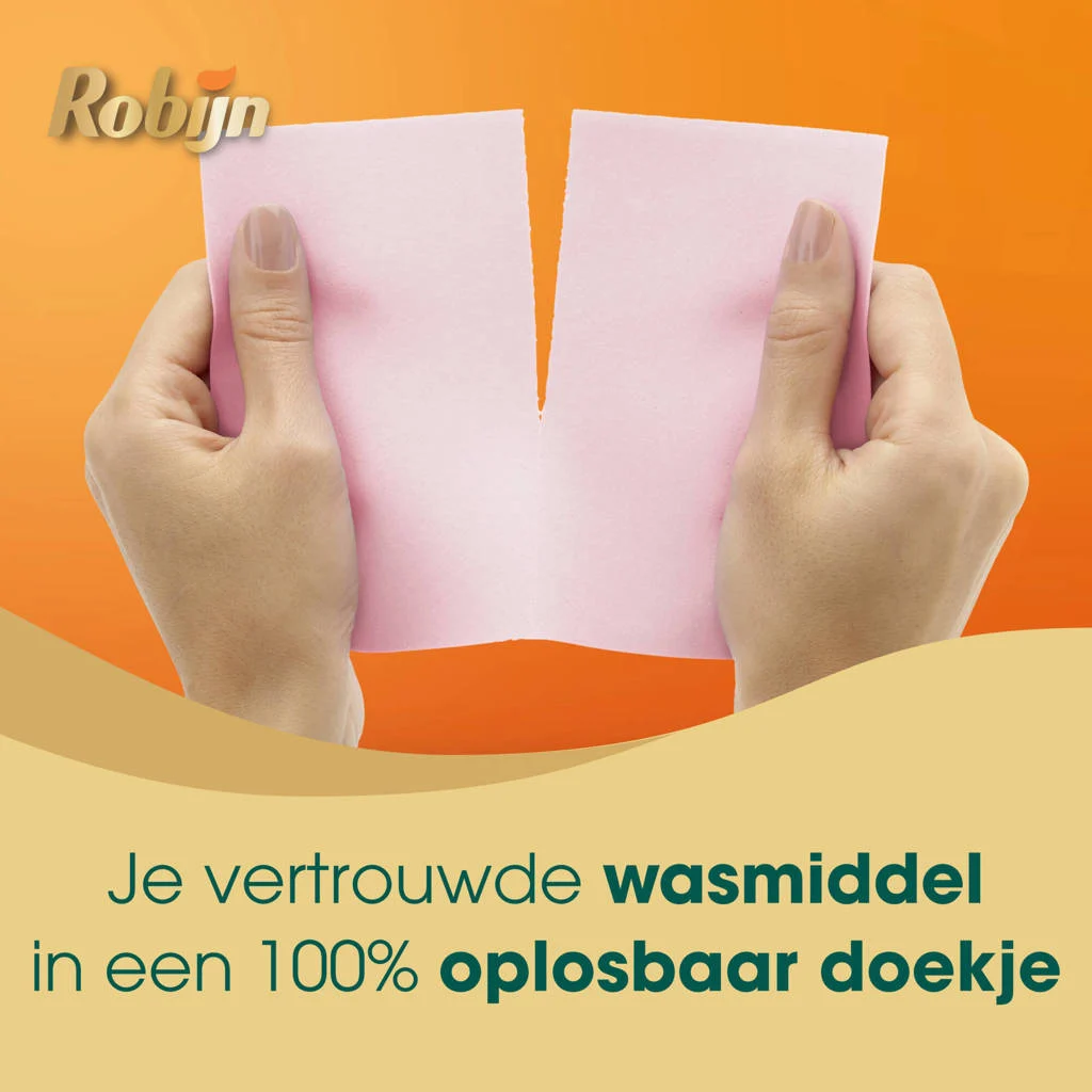 Wasmiddeldoekjeswasmiddeldoekjes Color - 4 x 16 wasstrips - 64 wasbeurten