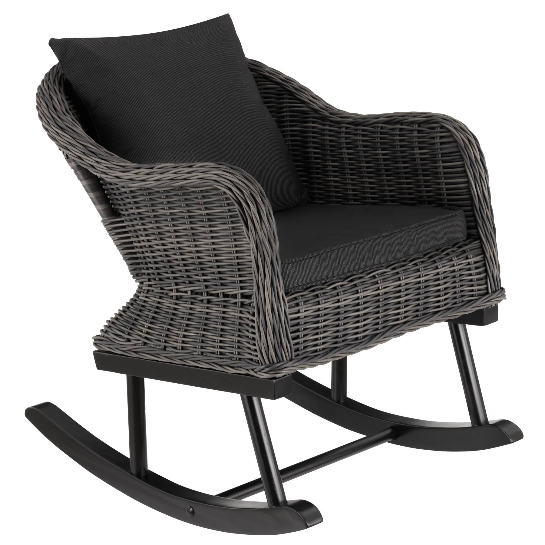 Rattan Schaukelstuhl Rovigo